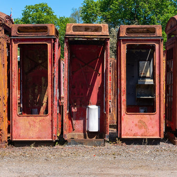 Phone Box Graveyard - Samuel Ryde Fine Art Phototography