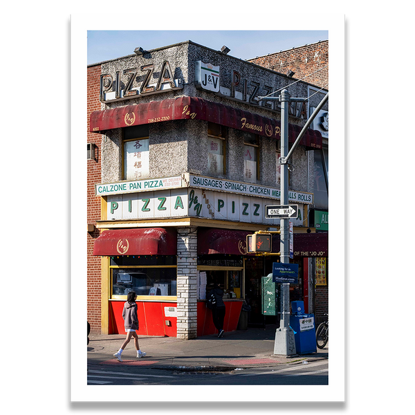 J&V Pizza, NYC. A2. Edition of 12.