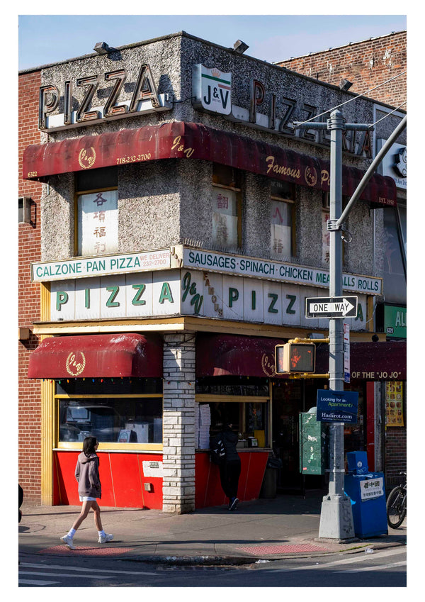 J&V Pizza, NYC. A2. Edition of 12.
