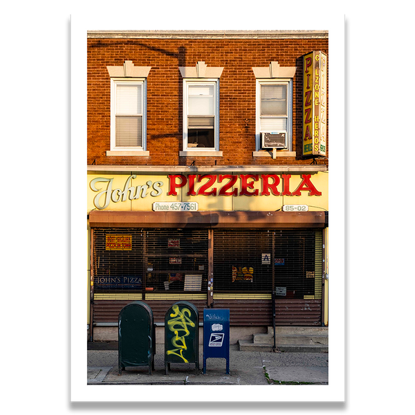 John's Pizza, Queens, NYC. A2. Edition of 12.