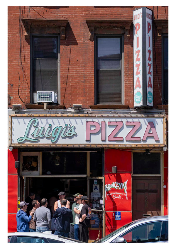 Luigi's Pizza, NYC. A2. Edition of 12.