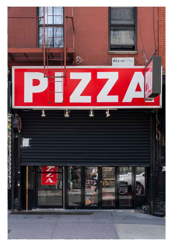 PIZZA, NYC. A2. Edition of 12.