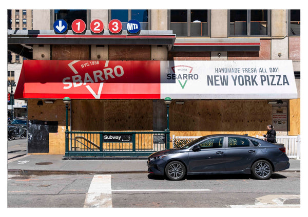 Sbarro, NYC. A2. Edition of 12.