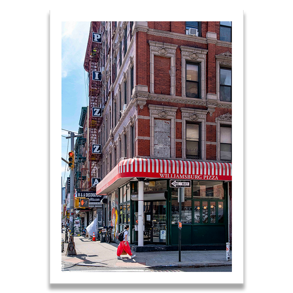 Williamsburg Pizza, NYC. A2. Edition of 12.