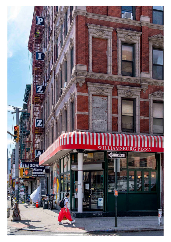 Williamsburg Pizza, NYC. A2. Edition of 12.