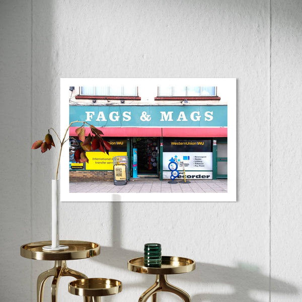 Fags and Mags, London. 2020 - Samuel Ryde Fine Art Phototography