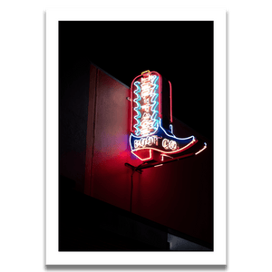 Heritage Boots, Austin. 2024 - Samuel Ryde Fine Art Phototography