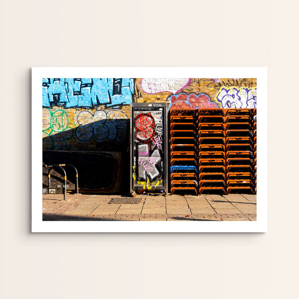Peckham No Market, London. Landscape 2021