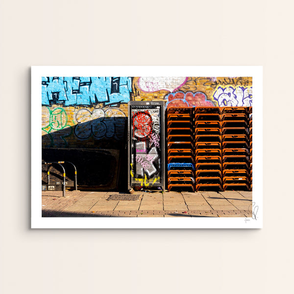 Peckham No Market, London. Landscape 2021