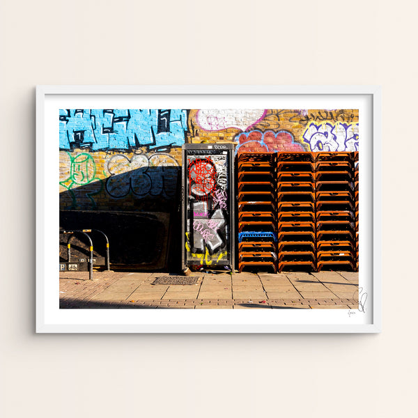 Peckham No Market, London. Landscape 2021