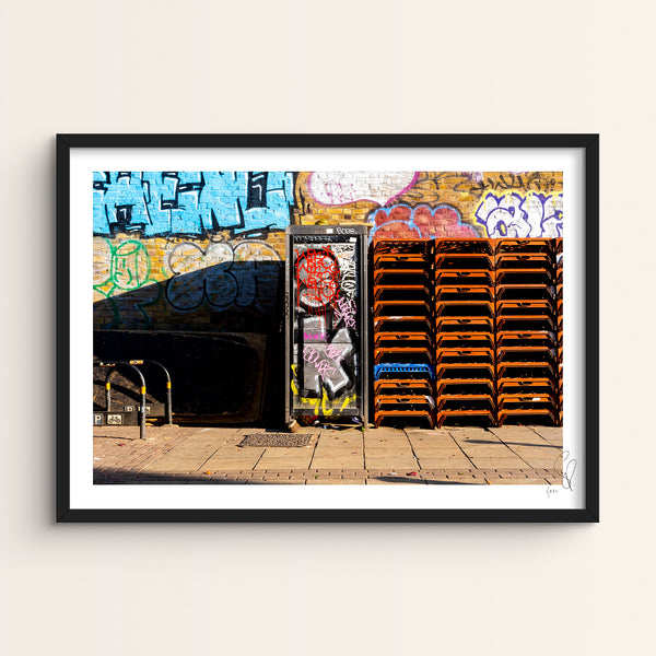 Peckham No Market, London. Landscape 2021